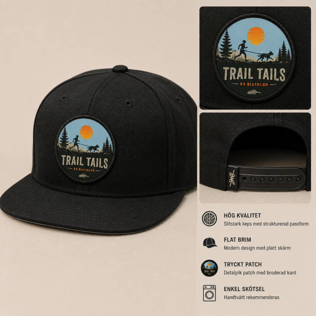 Trail Tails Flat Brim Cap