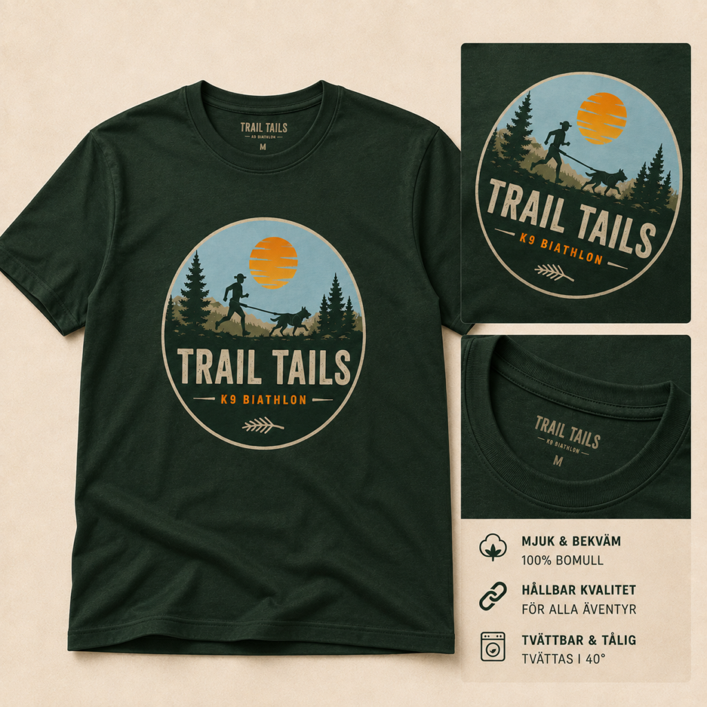 Trail Tails Event Tee – 4-färgstryck